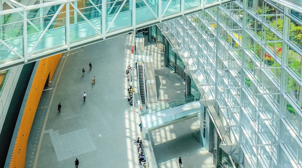 Modern architecture. Access to most levels is possible. #bvsjapan #TroveOnTuesday #architecture