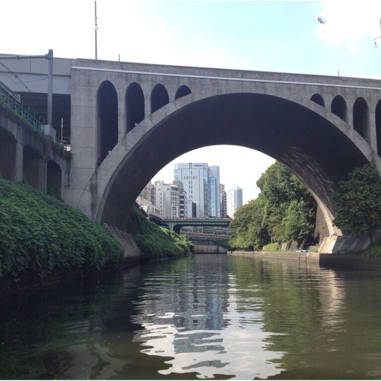 Hijiribashi, a sacred bridge that connect between Yoshima Seido, Confucianism and Nicolaido, Orthodox Church. 