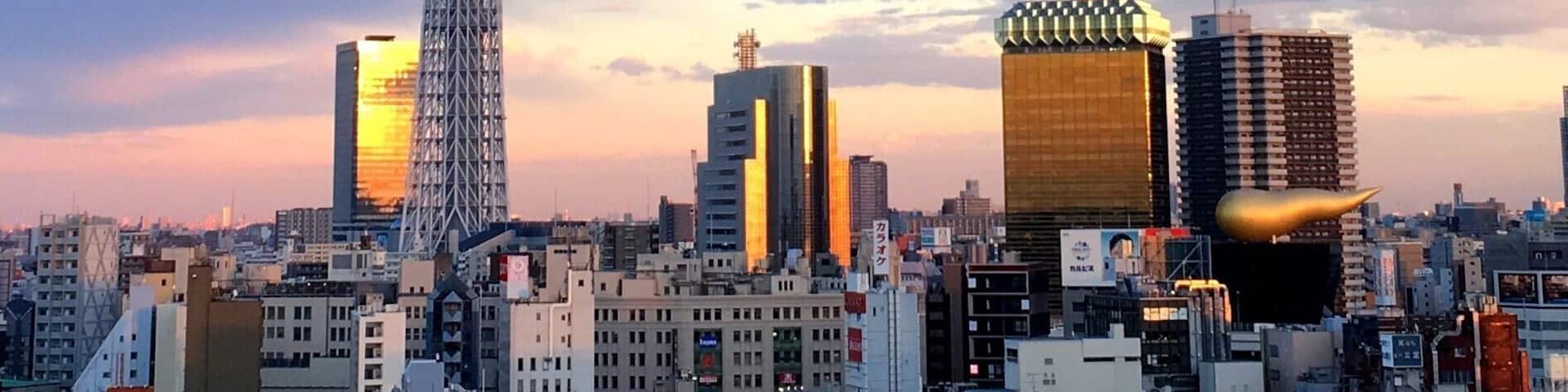 Sky Tree seen from Asakusa