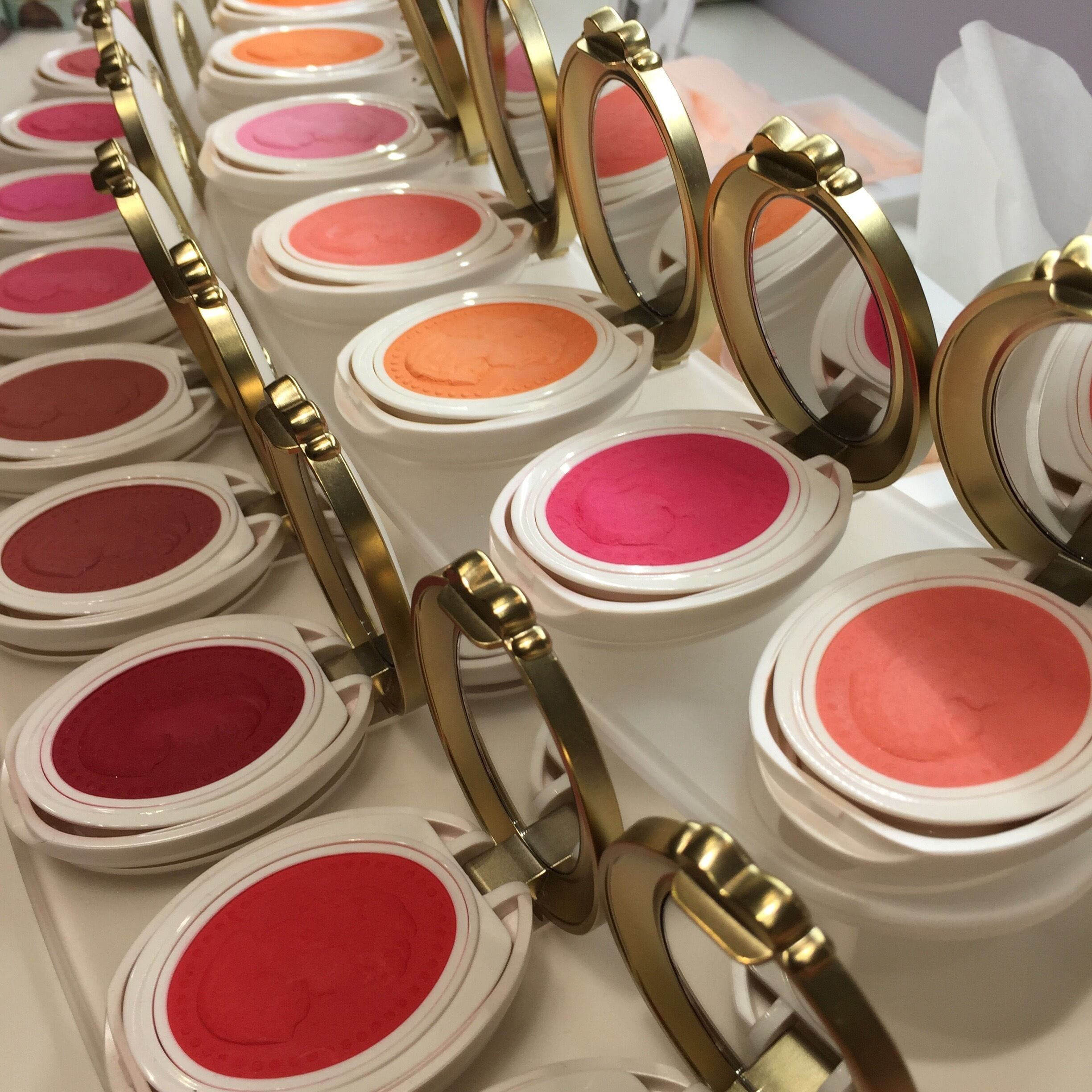 LaDuree makeup line. Their colors do look like their macaroons. All of their products are so candy-like!