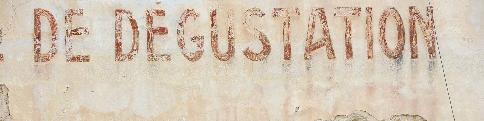 Sauternes featuring signage