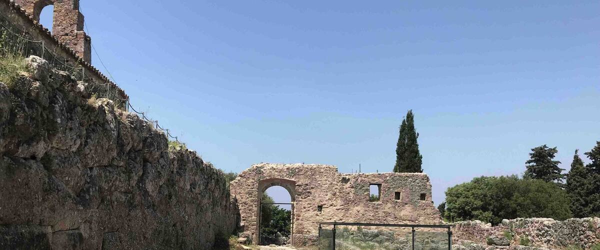 In Ancient Greece, that was the place Where living people met the souls of their deceased ancestors