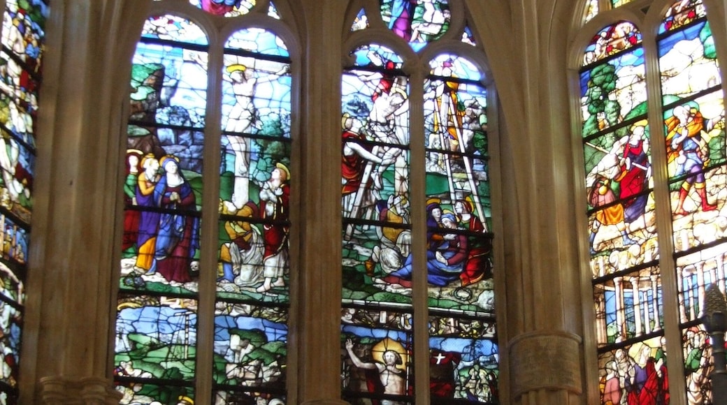 Saint-Eusebe church, Auxerre, Burgundy, FRANCE