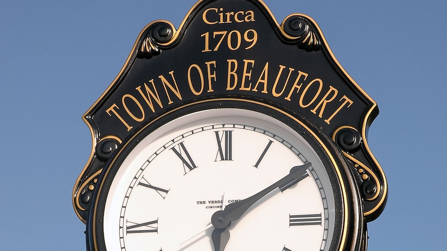 Beaufort in North Carolina on a Sunny Summer Day