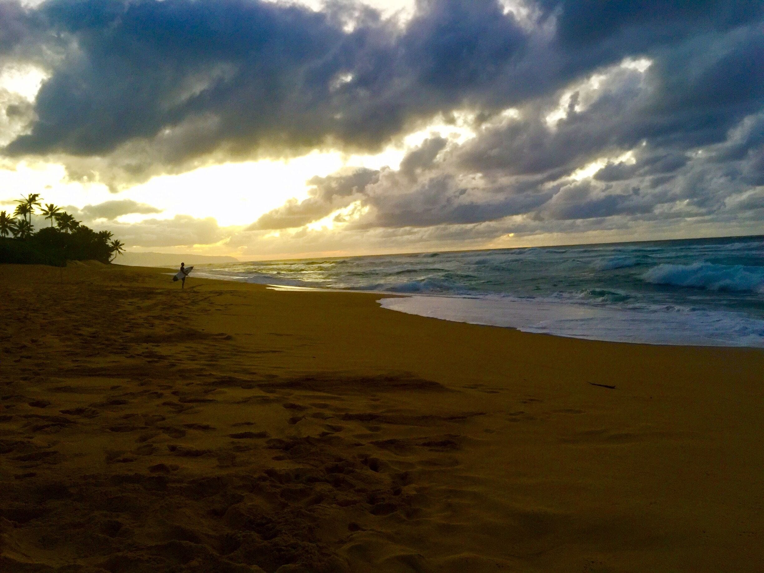 Beautiful Banzai Pipeline on the North Shore, Oahu Hawaii. 