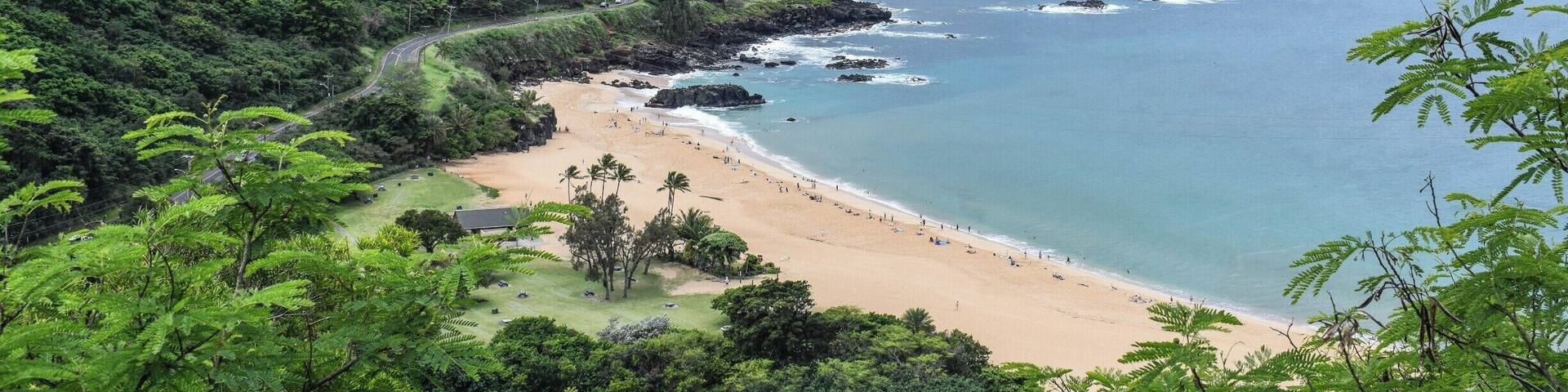If you want to capture these gorgeous aerial views, head over to Pu'u O Mahuka Heiau, located above Waimea Bay. From Kamehameha Highway, turn right just before the Foodland and fire station and go up the winding road for about two minutes before you reach the sign on your right hand side. It's easy to miss, so keep an eye out for it!
Check out more fun local spots on my North Shore blog post here: https://culturalfoodies.com/2018/03/16/how-to-spend-the-perfect-day-at-the-north-shore-from-a-locals-perspective/
#lifeatexpedia #waimeabay #northshore #oahu #hawaii #landscapephotography #hawaiiangems #thingstodoinhawaii