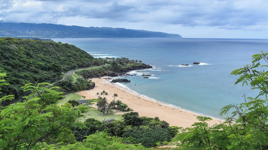 If you want to capture these gorgeous aerial views, head over to Pu'u O Mahuka Heiau, located above Waimea Bay. From Kamehameha Highway, turn right just before the Foodland and fire station and go up the winding road for about two minutes before you reach the sign on your right hand side. It's easy to miss, so keep an eye out for it!
Check out more fun local spots on my North Shore blog post here: https://culturalfoodies.com/2018/03/16/how-to-spend-the-perfect-day-at-the-north-shore-from-a-locals-perspective/
#lifeatexpedia #waimeabay #northshore #oahu #hawaii #landscapephotography #hawaiiangems #thingstodoinhawaii