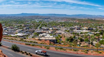 St George , Utah looking from above