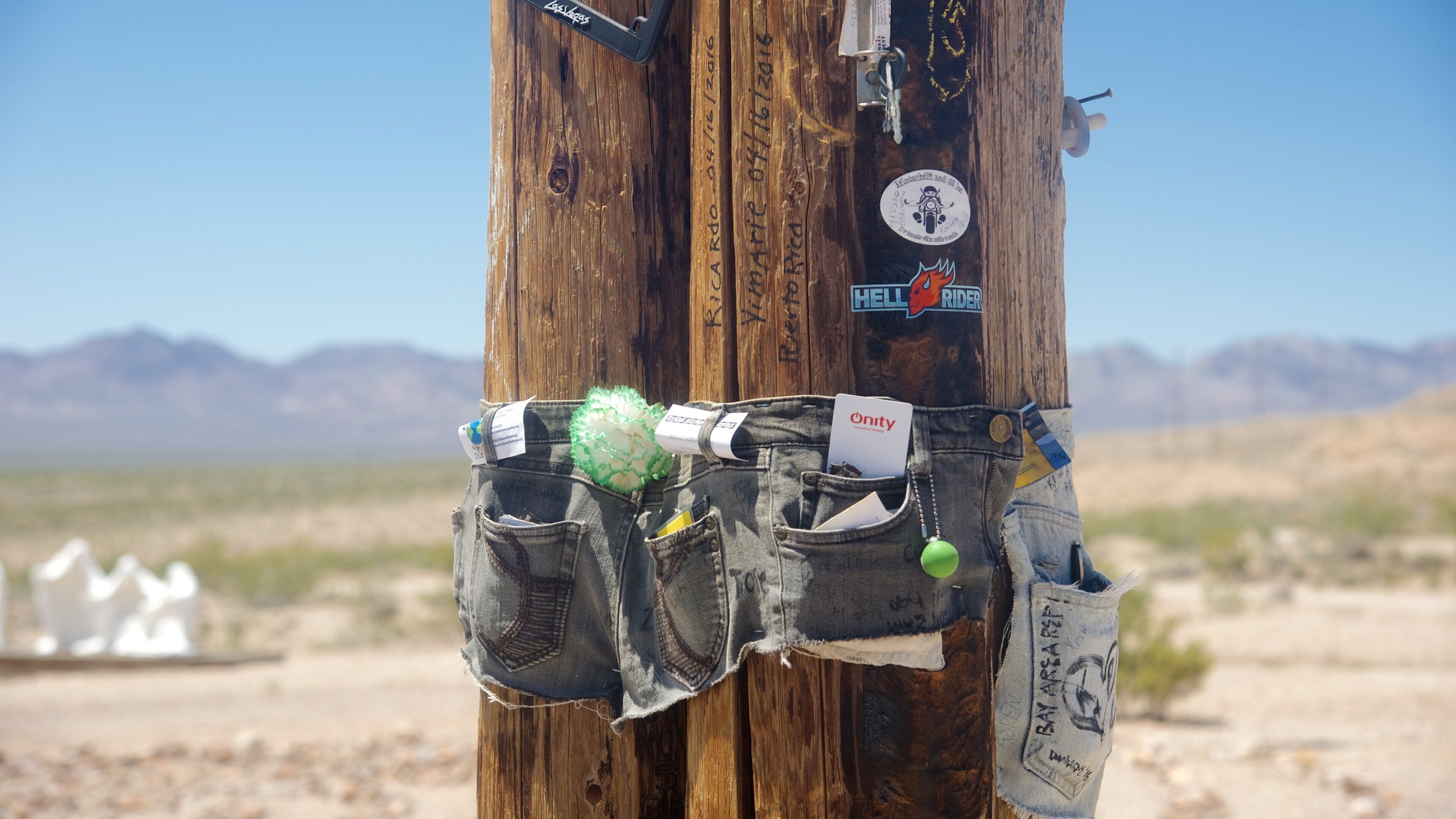 Goldwell Open Air Museum montrant vues du désert