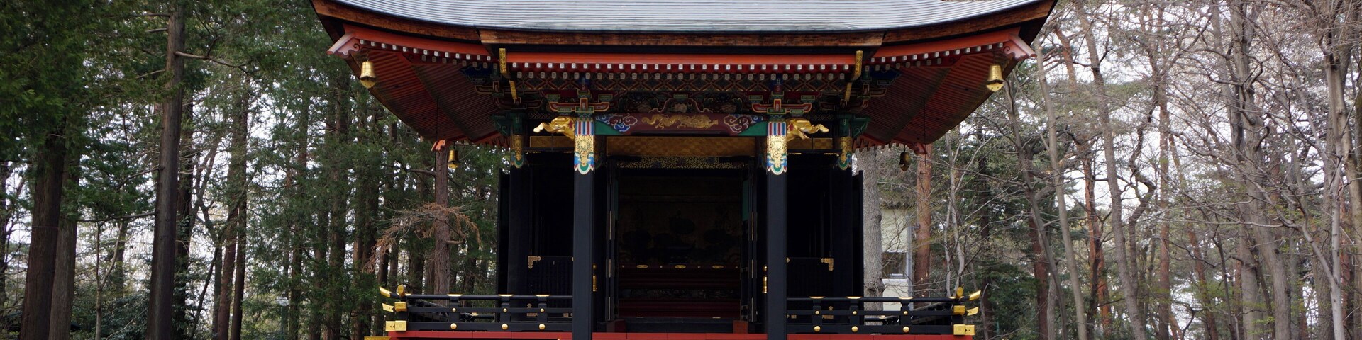 江戸東京たてもの園に移築保存されている旧自証院霊屋。