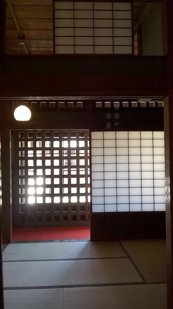Inside Takahashi Korekiyo residence, one of the many authentic buildings in the edo open air architectural museum.