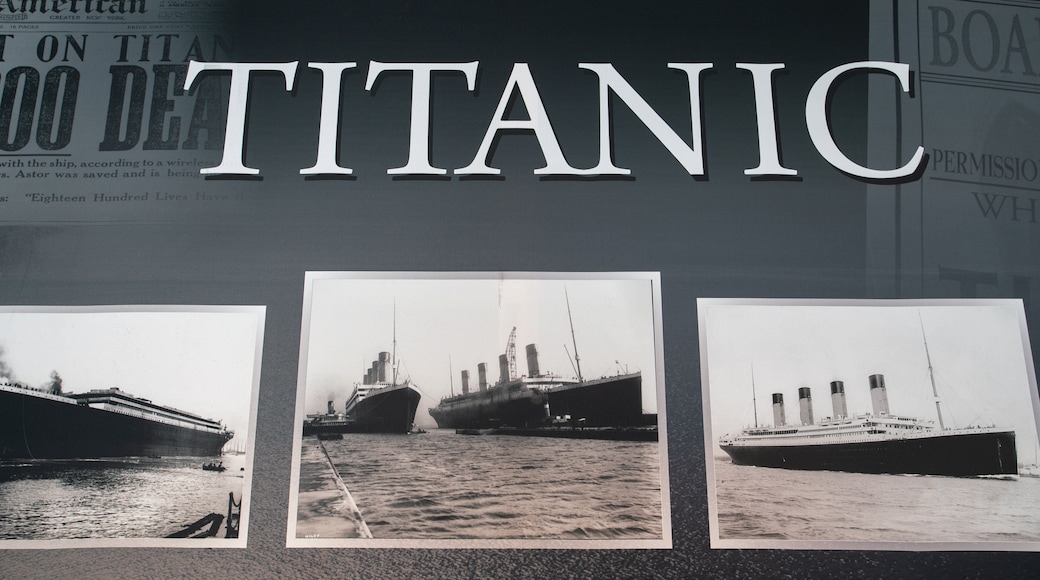 Cobh Heritage Centre which includes signage