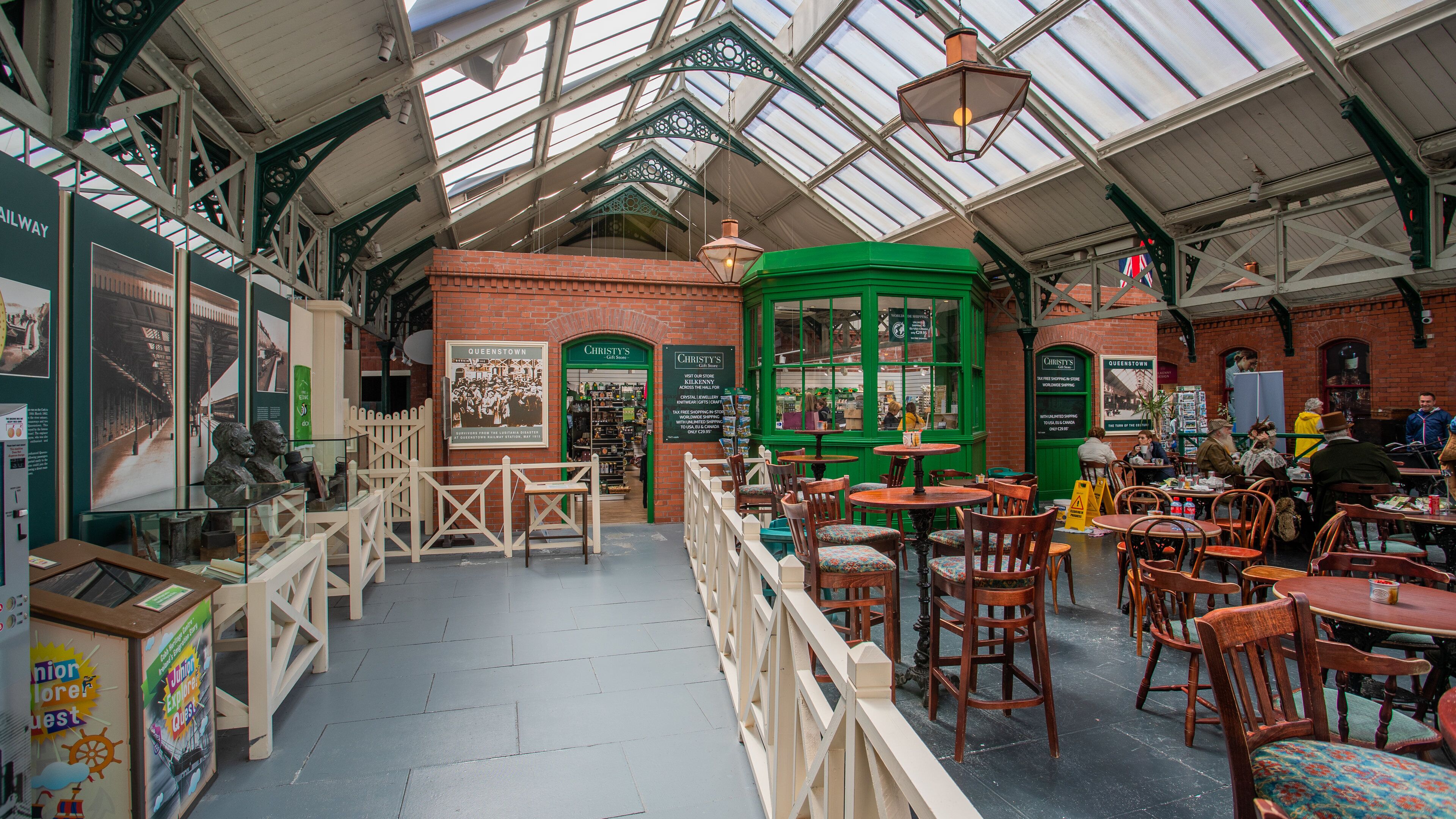 Cobh Heritage Centre which includes interior views