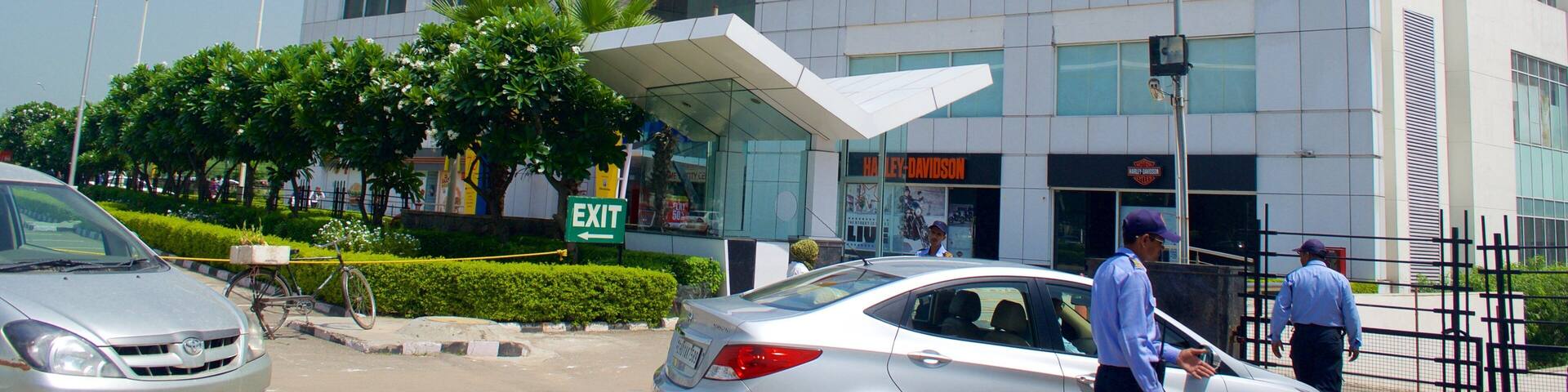 Rajiv Gandhi Chandigarh Technology Park mit einem Stadt