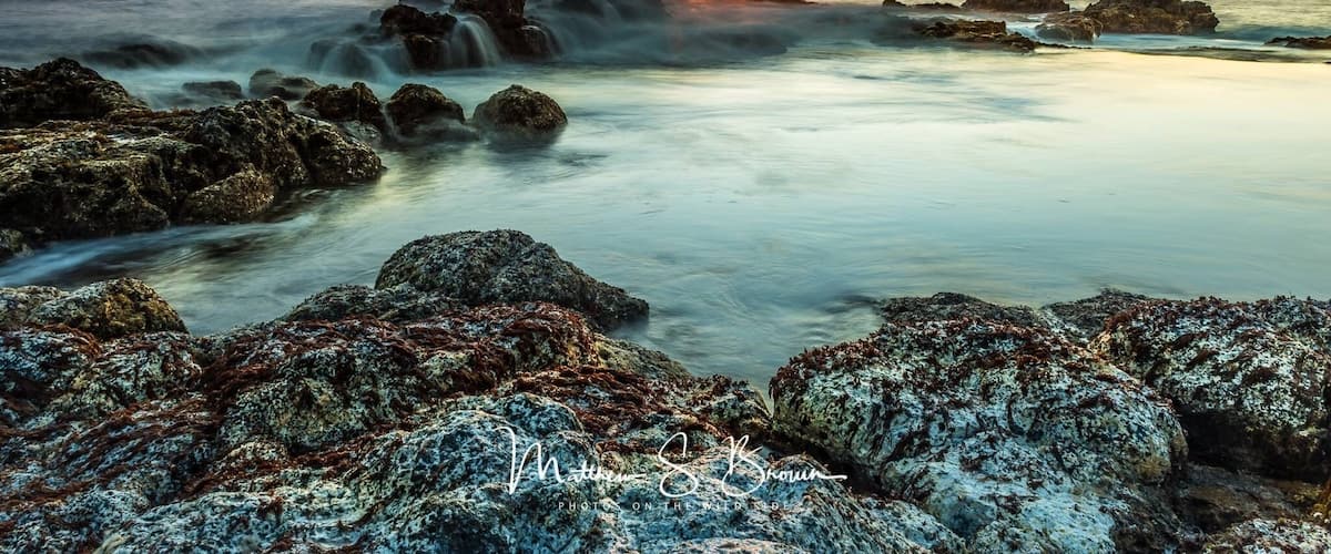 A secret beach trail to the ocean brought this magnificent sunrise