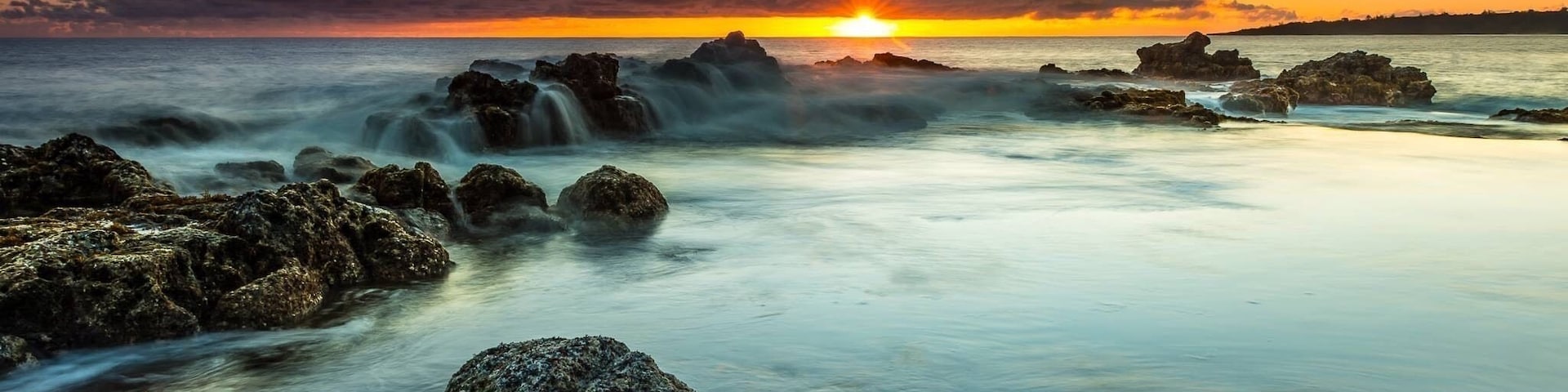 A secret beach trail to the ocean brought this magnificent sunrise