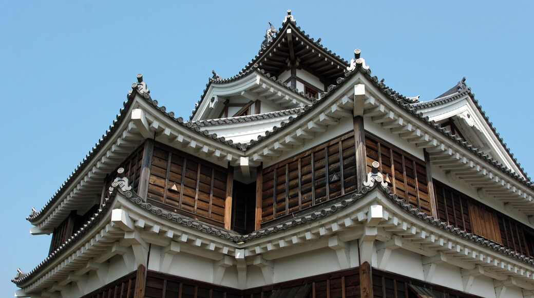 Fukuchiyama Castle in Fukuchiyama, Kyoto prefecture, Japan