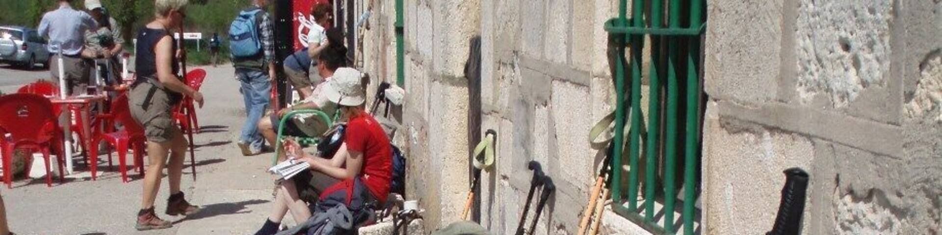 A break... On the Camino Santiago