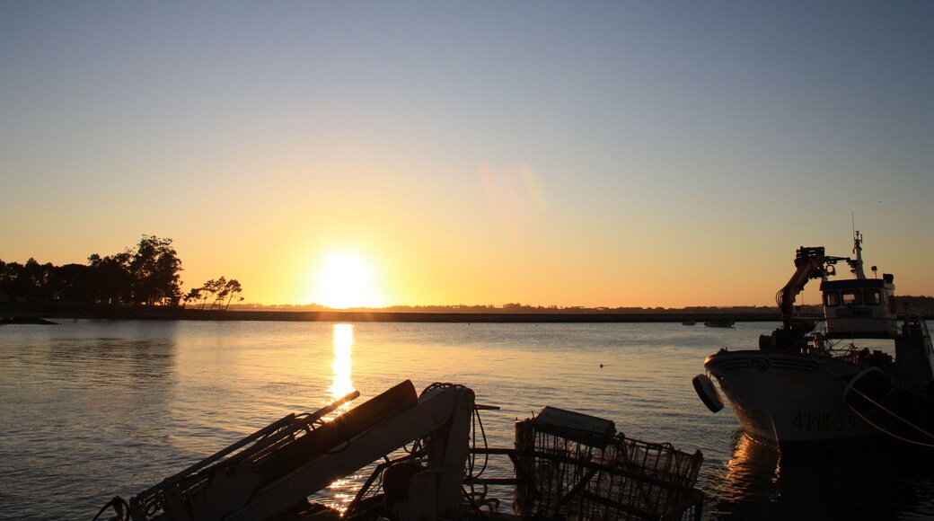Puesta de sol por Arousa.