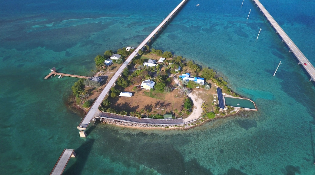 Aerial photo Pigeon Key Florida