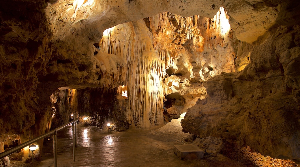 Bridal Cave which includes caves