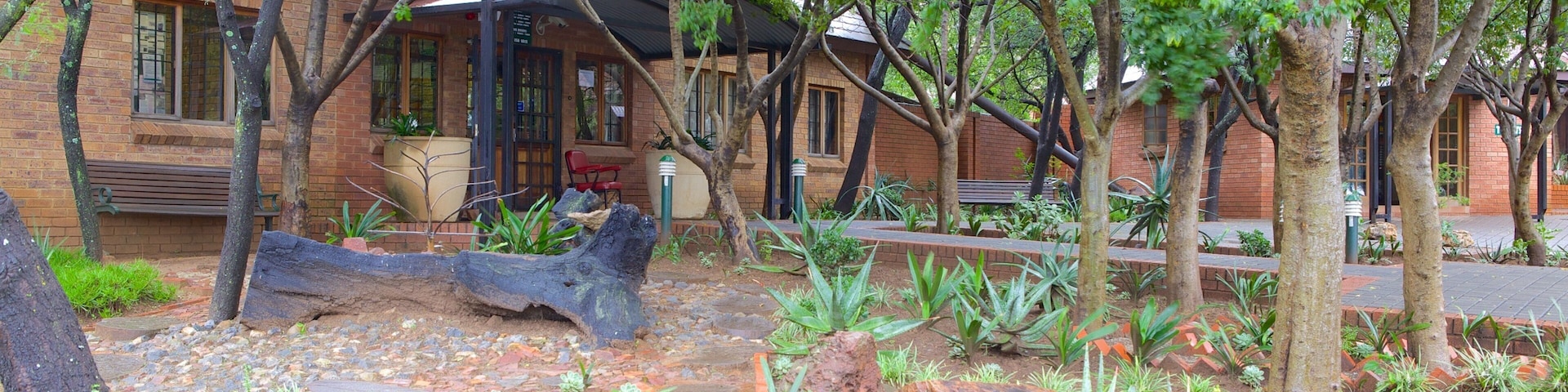 Reserva Natural de Rietvlei que inclui um jardim