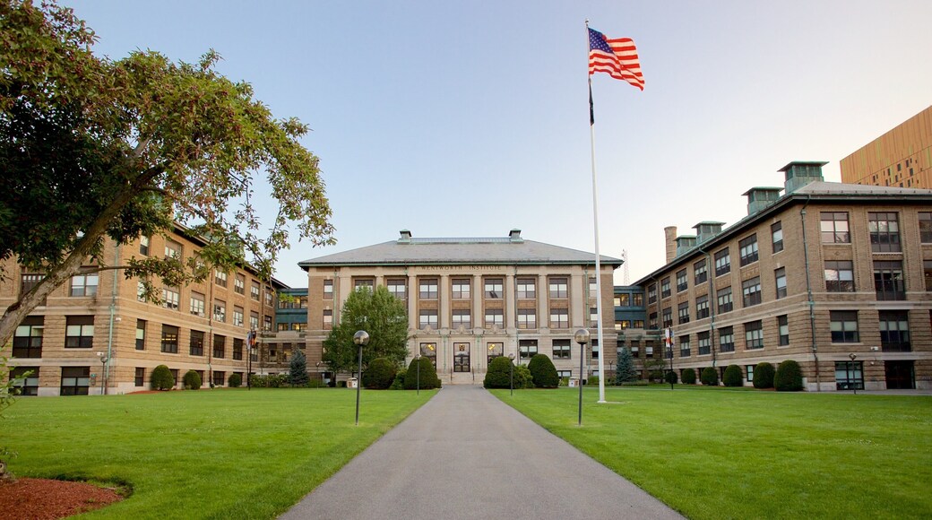 Kenmore Square featuring a city and city views