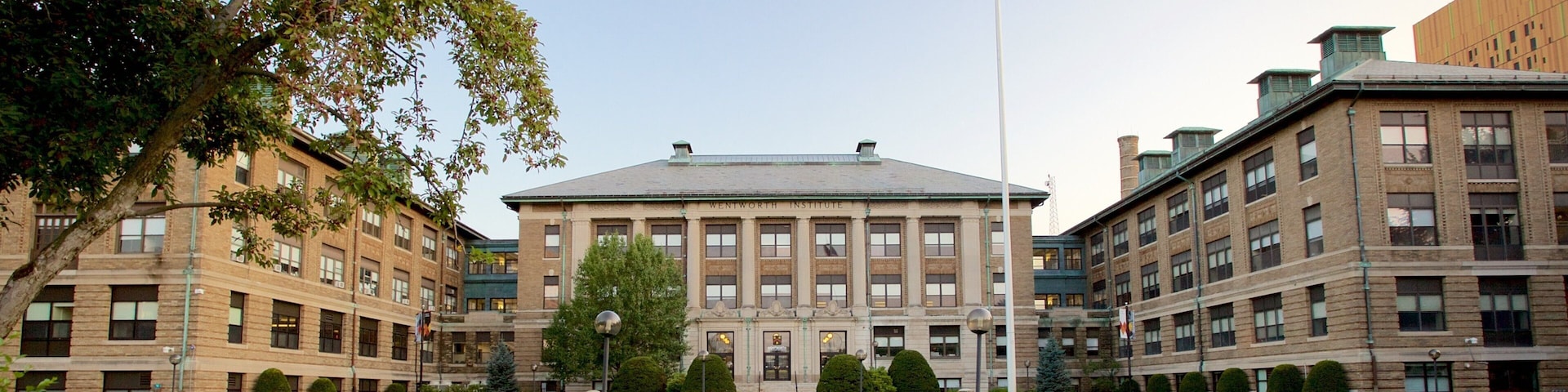 Kenmore Square featuring a city and city views