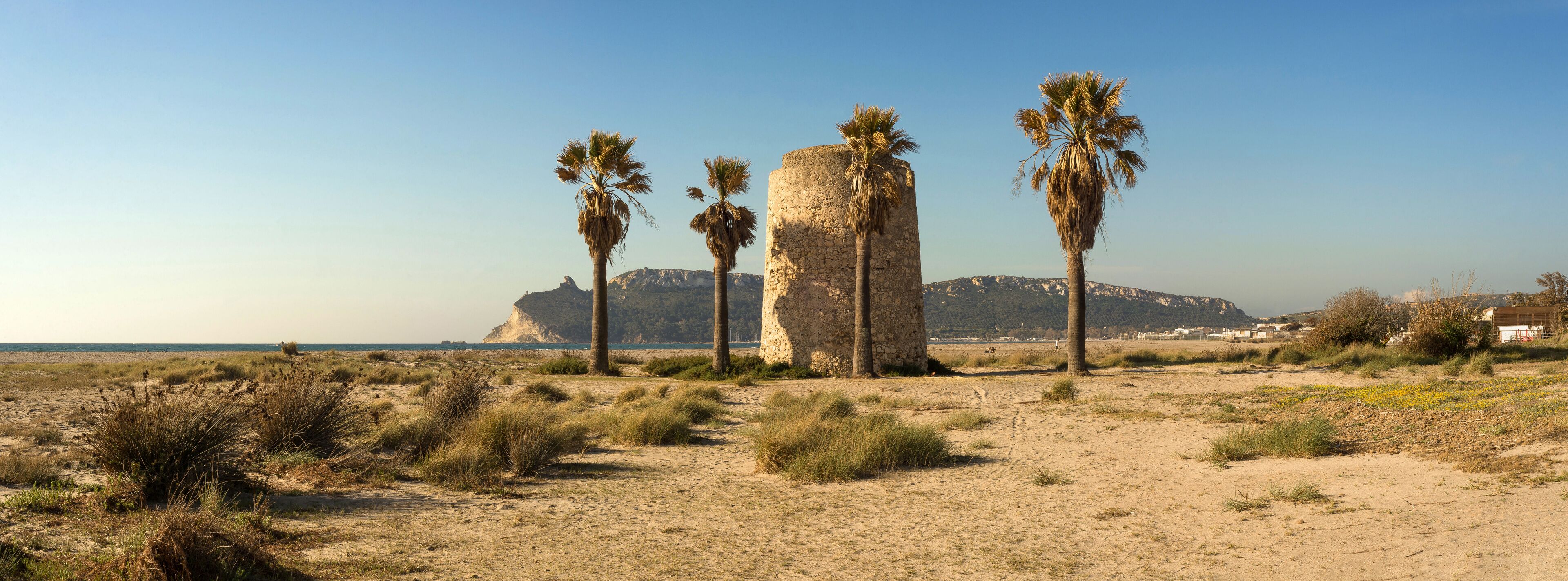 Spiaggia del Poetto, Cagliari, Sardegna, Italia