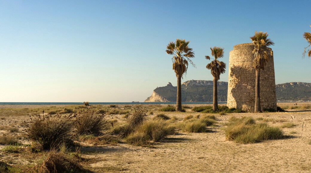 Spiaggia del Poetto, Cagliari, Sardegna, Italia