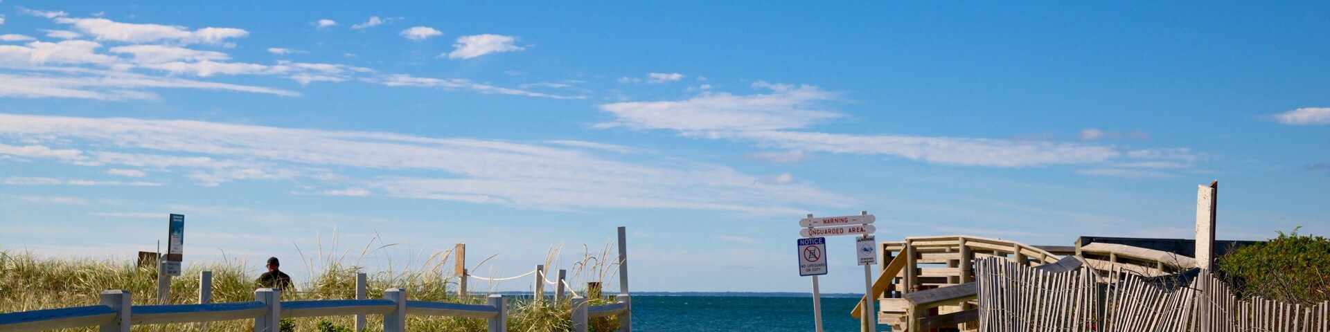 South Cape Beach State Park featuring a beach