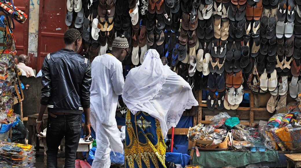 Sandaga market, Dakar, Senegal, West Africa