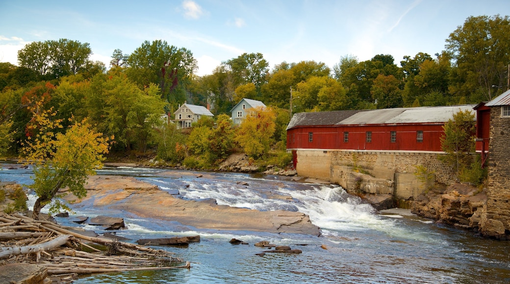 Keeseville som viser elv eller bekk
