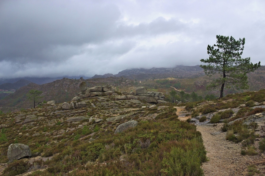 Wanderung von Covide zum Calcedonia.
Hiking up to Calcedonia from Covide.