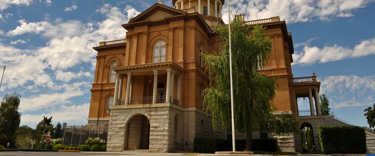 Auburn California Historic Landmark Courthouse in Placer County