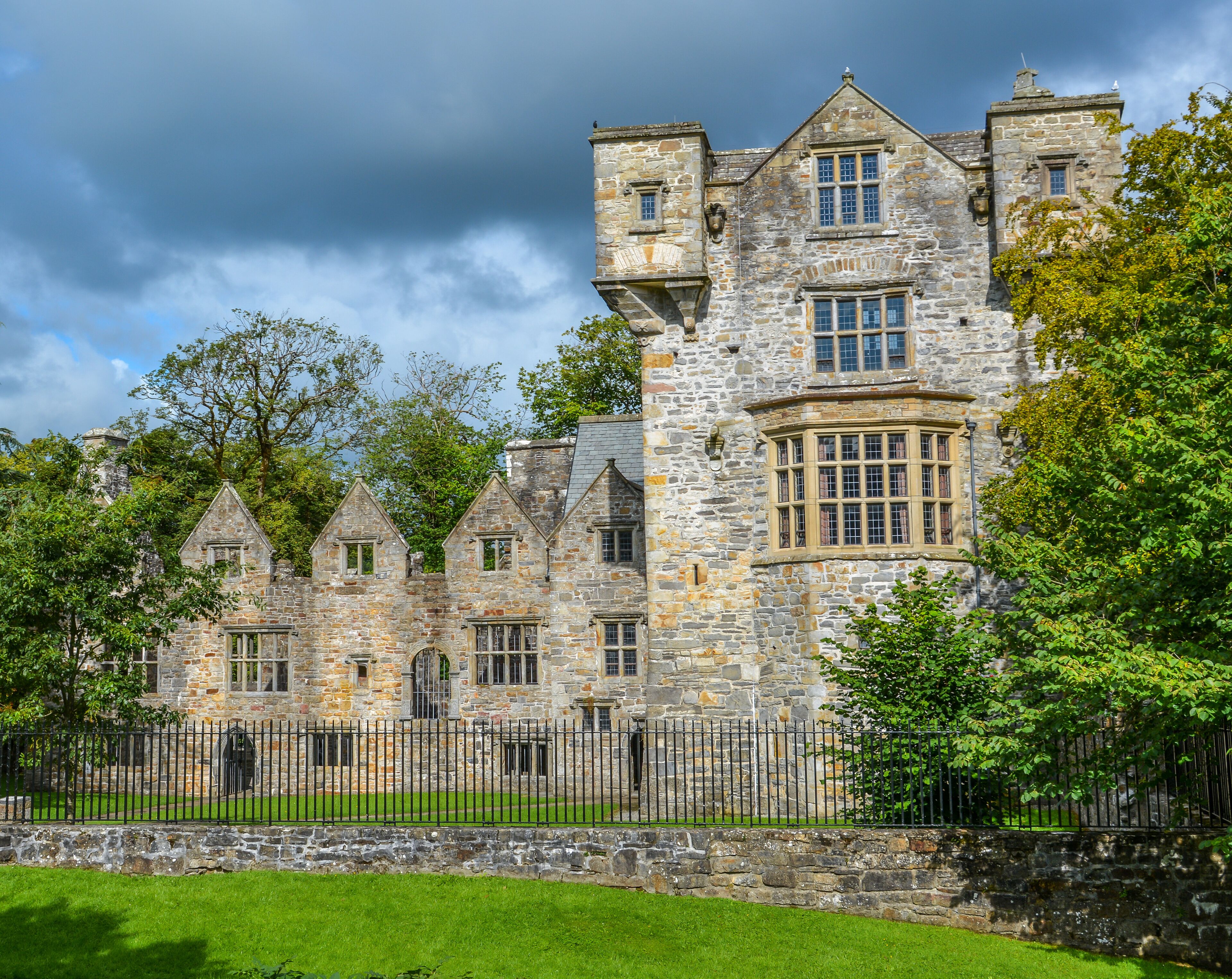Donegal castle, in the homonymous town and county, Ireland