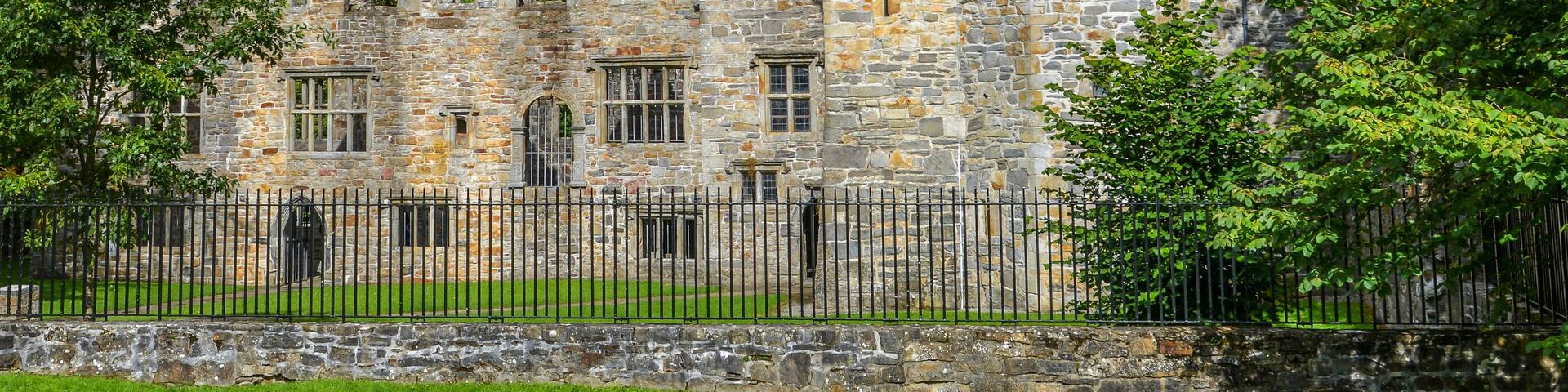Donegal castle, in the homonymous town and county, Ireland