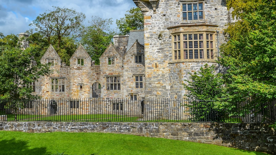 Donegal castle, in the homonymous town and county, Ireland