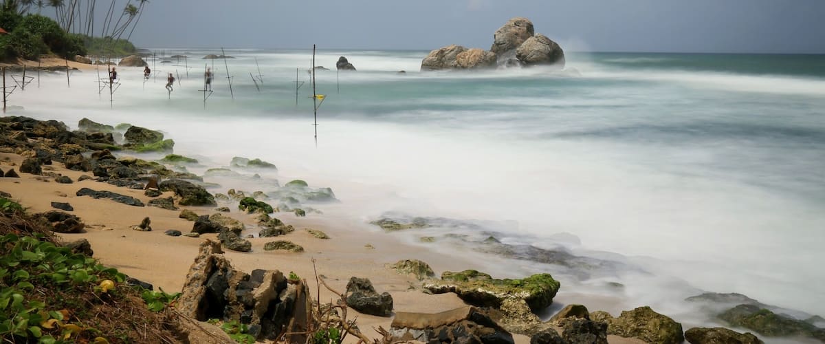 Stilt fishing is a fishing method unique to the people of Sri Lanka. When there is a combination of such a special culture and such a beautiful unknown beaches, you will return to your home with unforgettable memories 
#LifeAtExpedia
#Beach
#Summer
#SriLanka