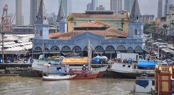 Ver-o-Peso market is located in Brazilian city of Belem, in Para state, margins of bay Guaraja.