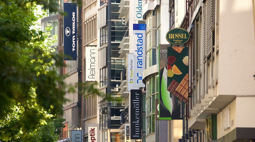 Konigstrasse which includes signage