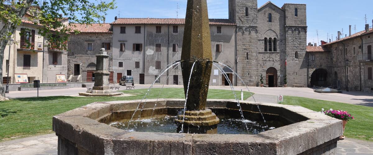 Abbadia San Salvatore in der Toskana