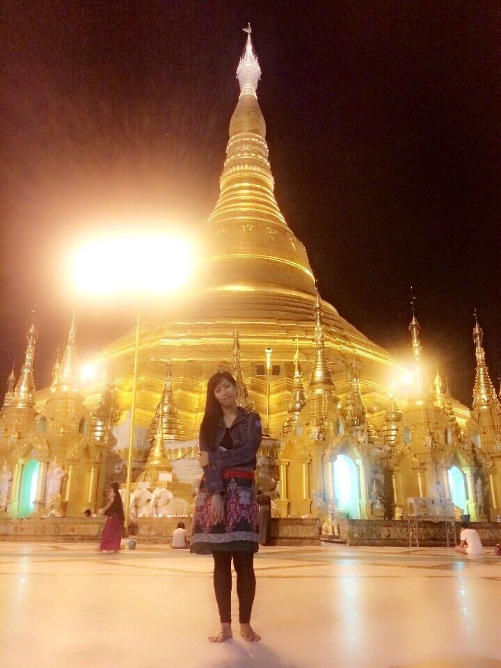 So beautiful at night with a lot of light