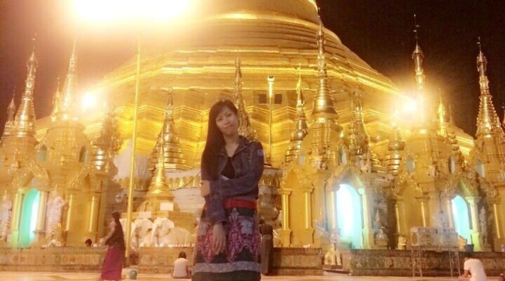 So beautiful at night with a lot of light