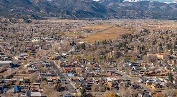 Elevated View of Salida, Colorado