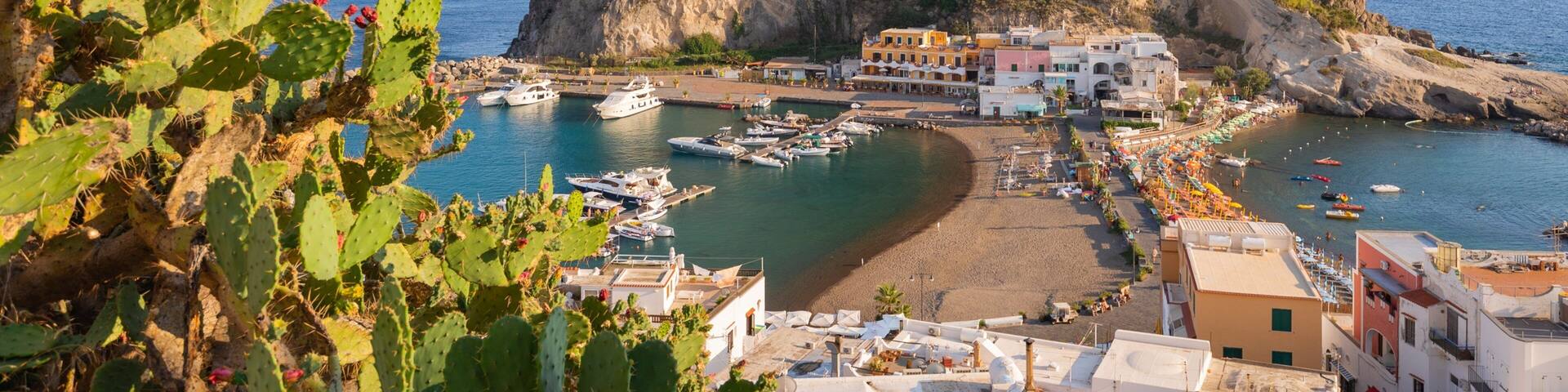 Serrara Fontana featuring landscape views, general coastal views and mountains