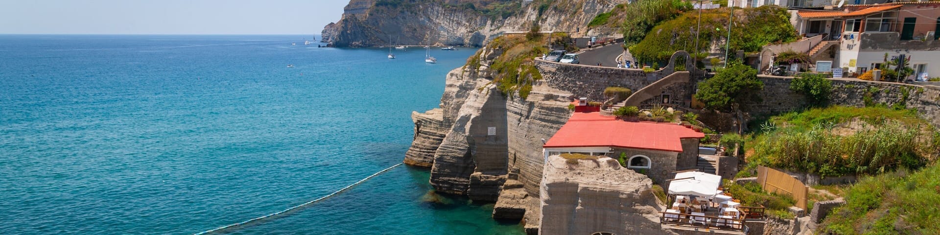 Sant\'Angelo showing general coastal views, landscape views and a coastal town