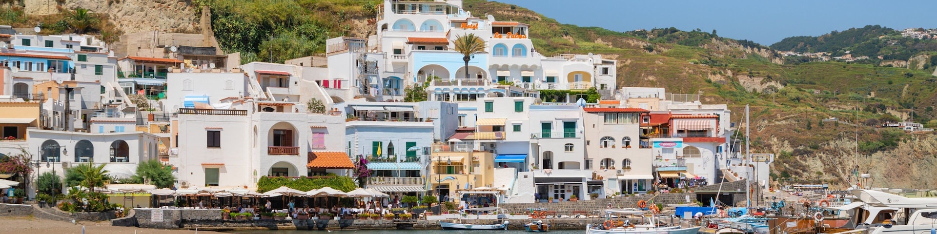 Serrara Fontana which includes a beach, general coastal views and a coastal town