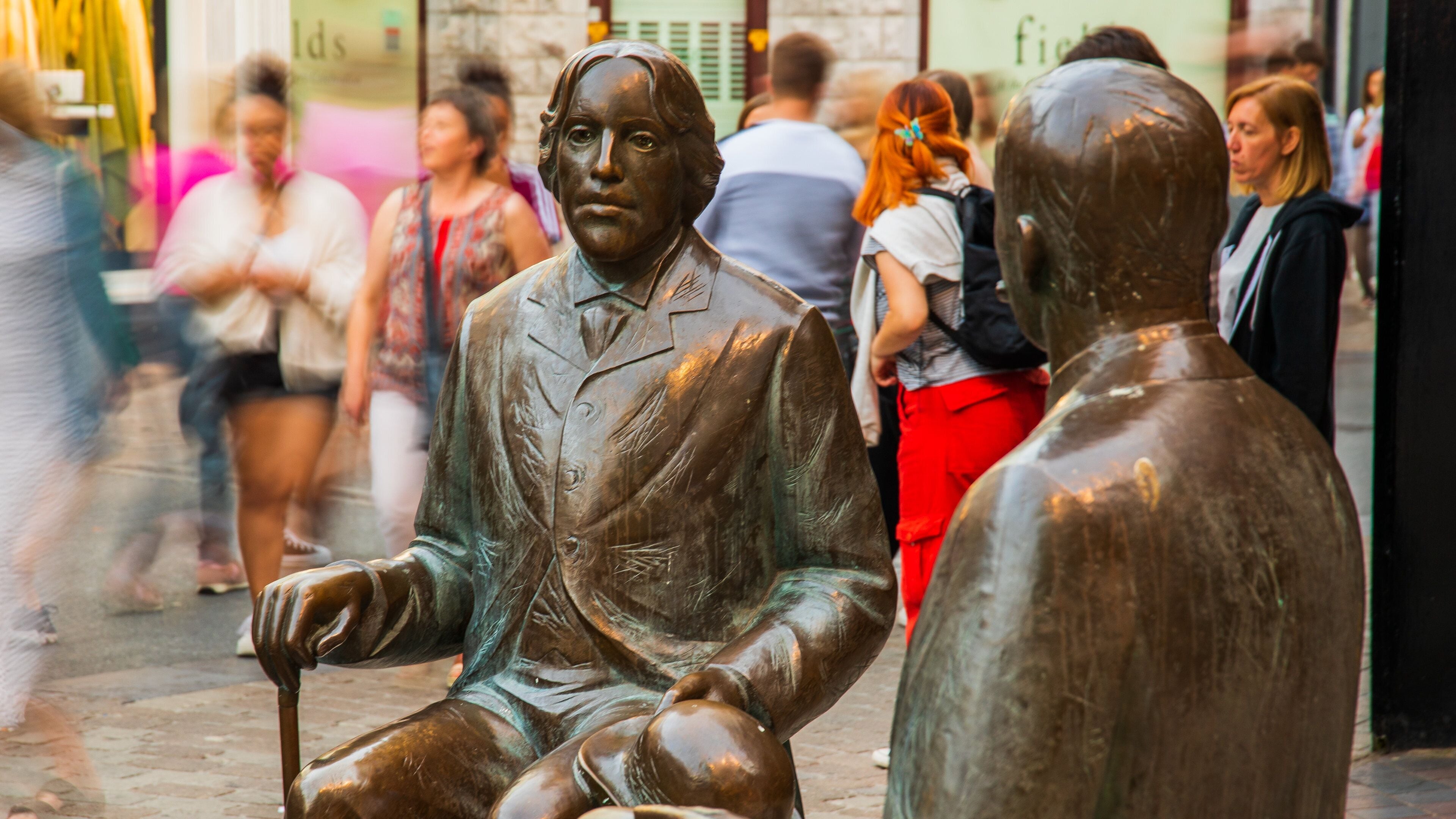 Latin Quarter which includes a statue or sculpture and heritage elements