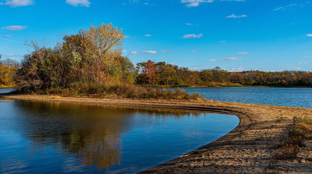 Iowa Raccoon River Park Autumn Afternoon